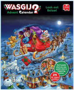 WASGIJ CALENDRIER DE L'AVENT CASSE-TÊTE 24 X 54 PIÈCES - NOËL #70-00468